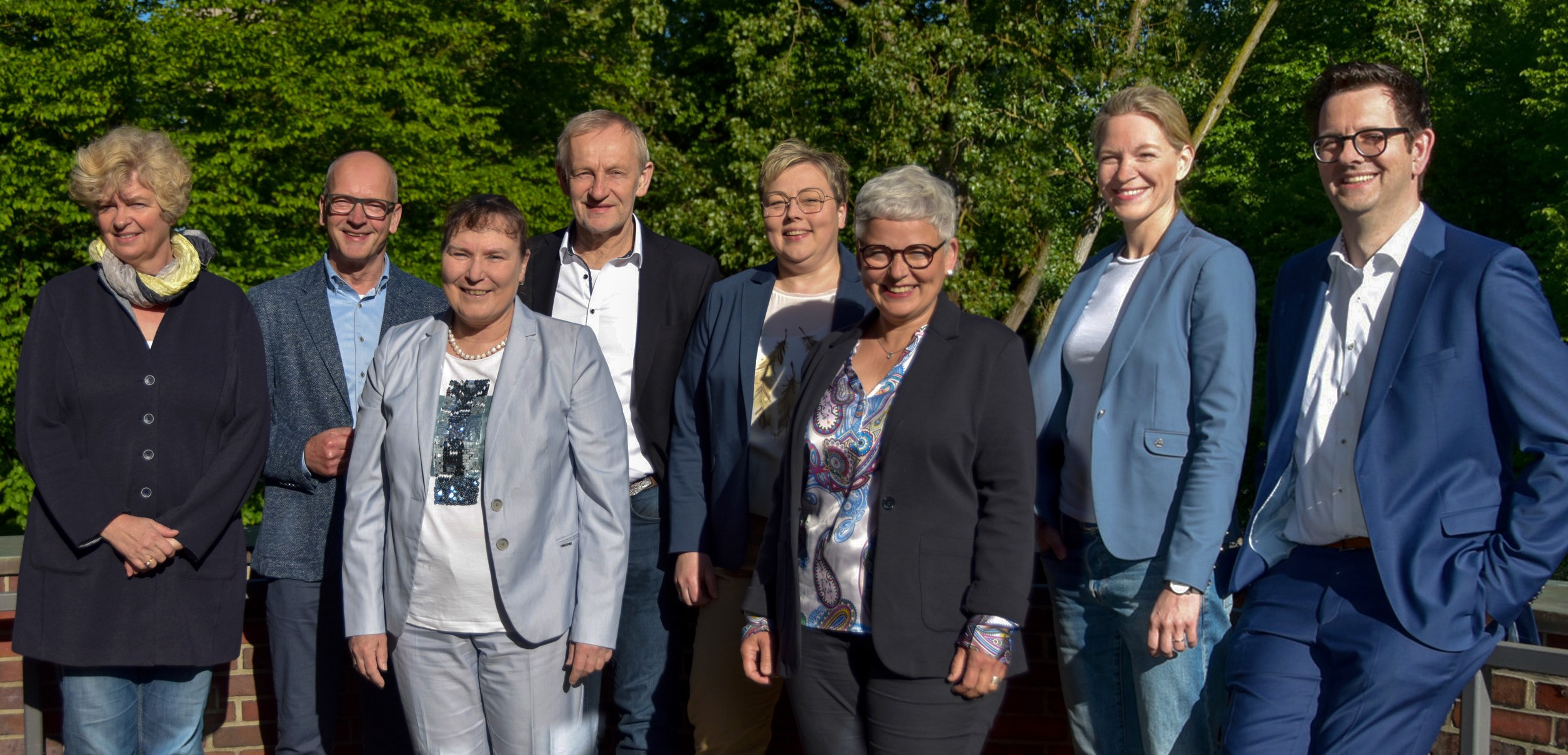 Leitungsteam bestehend aus 8 Personen